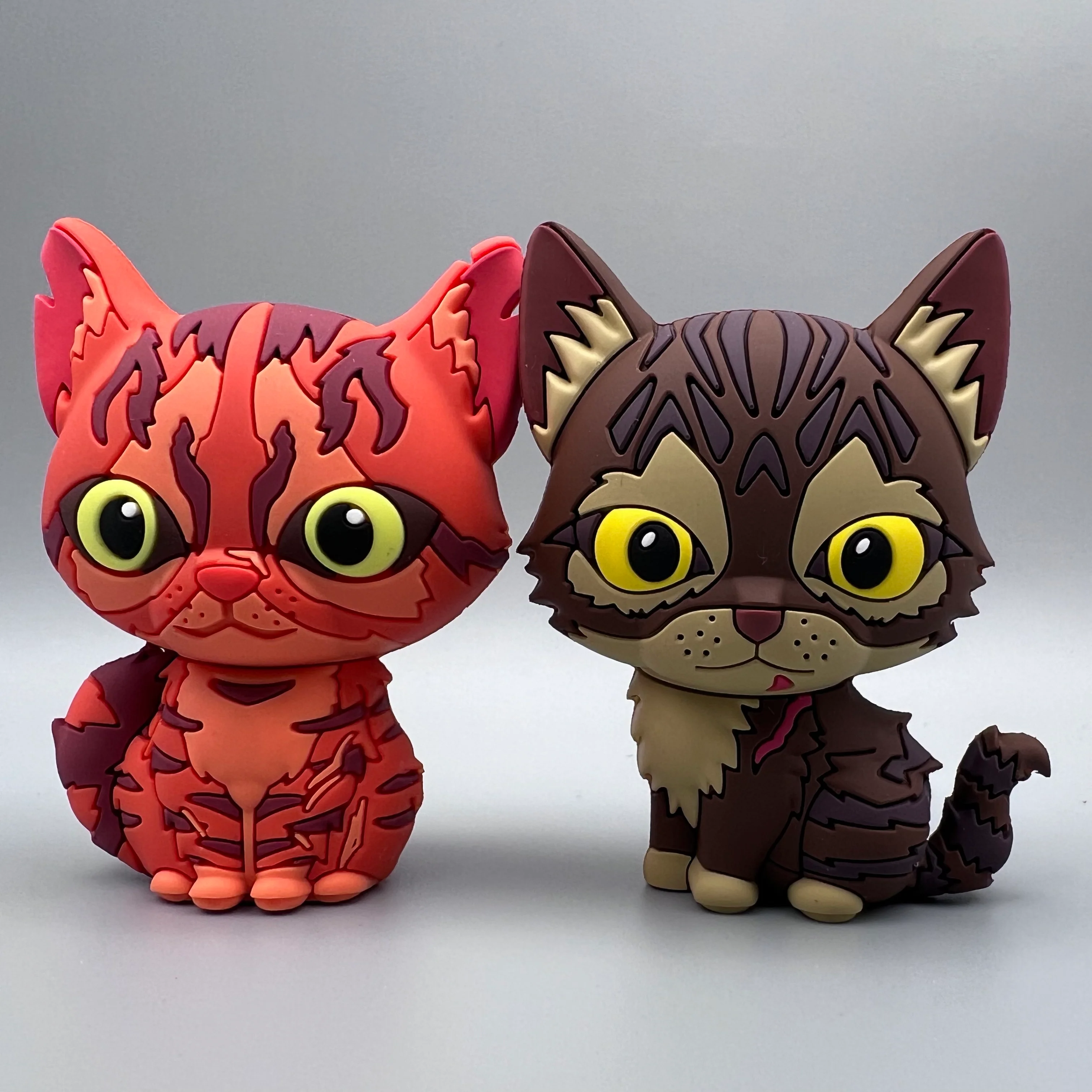 Brambleclaw and Squirrelflight - Mini Collector Figures (The NEW Prophecy) - Image 3