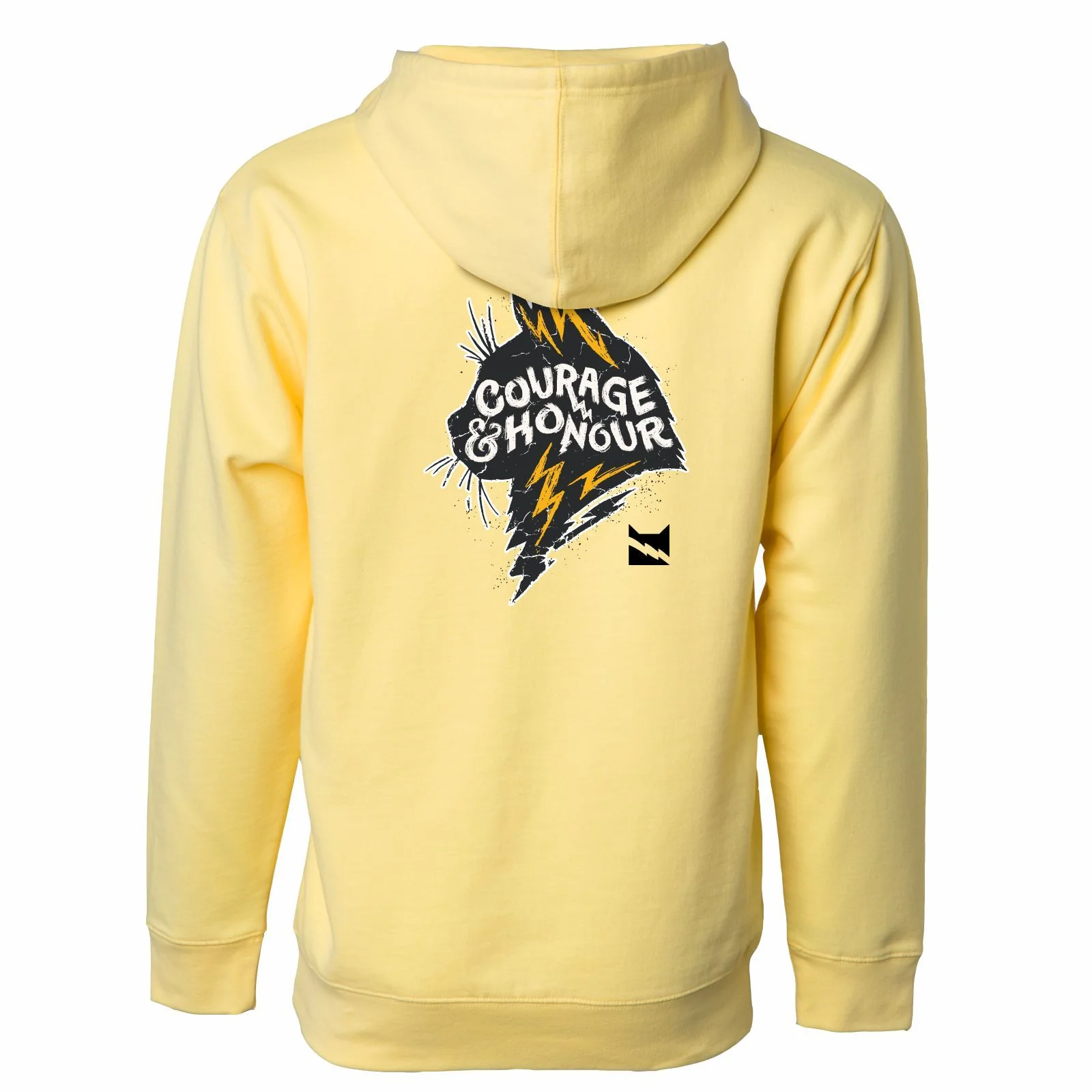 ThunderClan Adult Fleece Hoodie - Light Yellow
