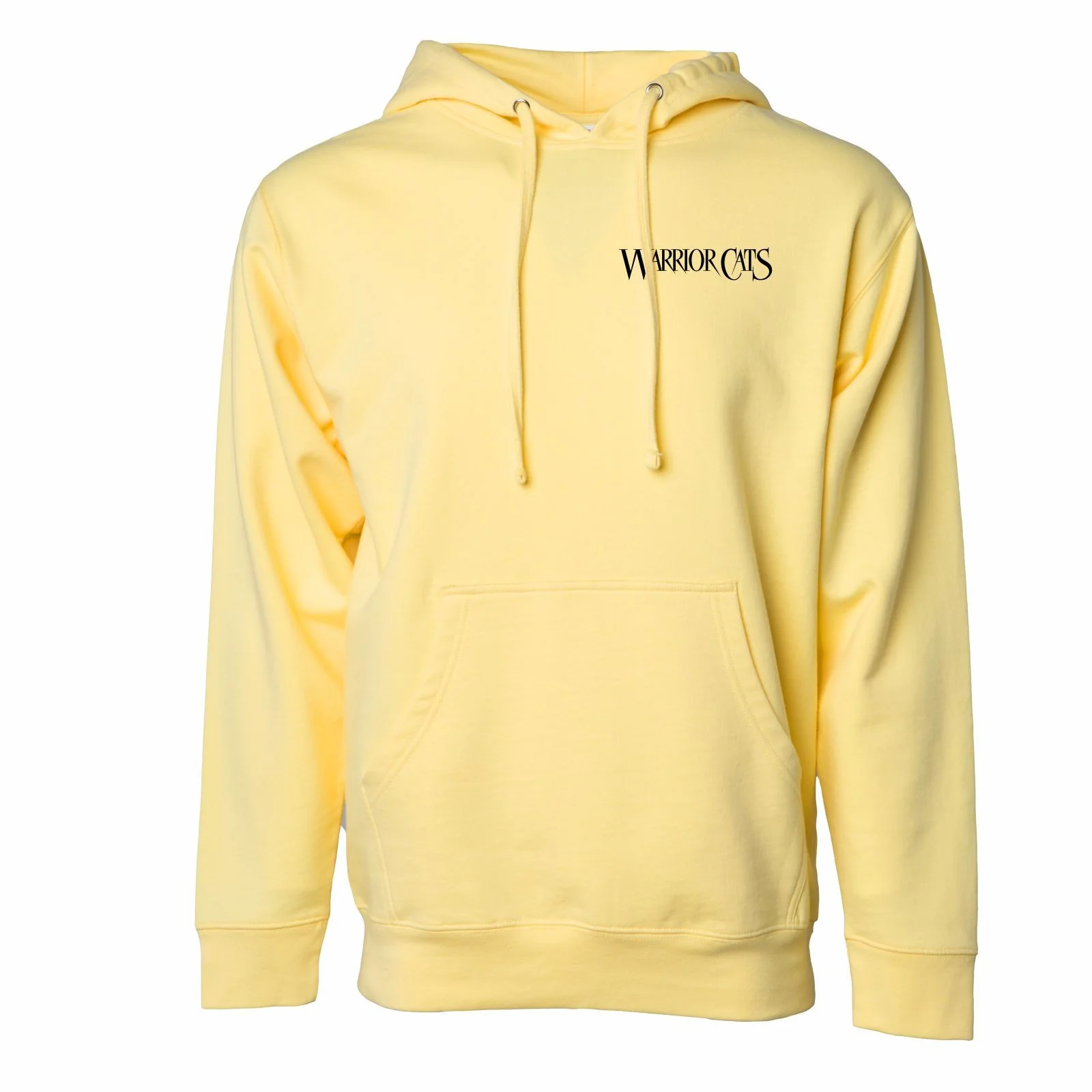 ThunderClan Adult Fleece Hoodie - Light Yellow - Image 2