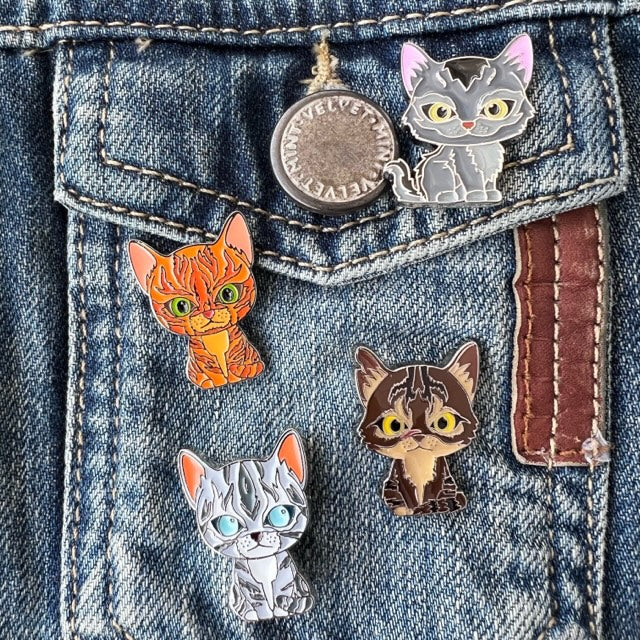 Graystripe - Enamel Pin - Image 4