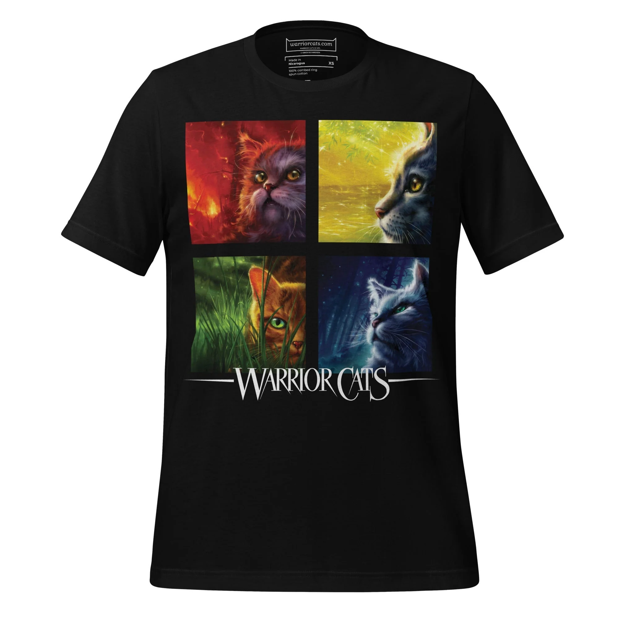 Warriorcats Bookcover Tee - Image 2