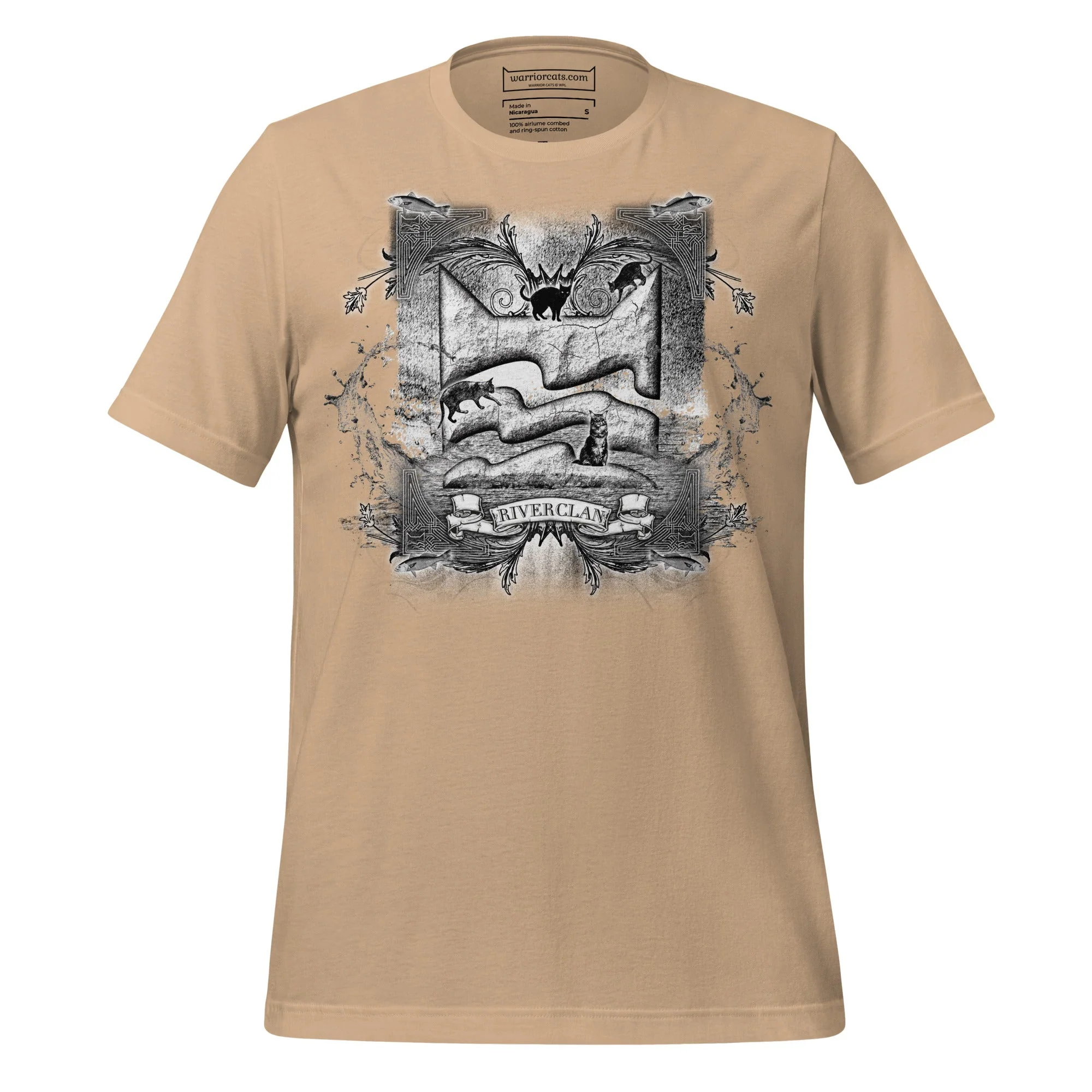Warriorcats Etched Riverclan Tee - Image 2
