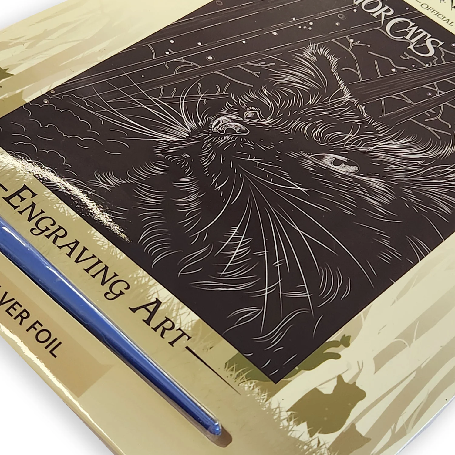 Warrior Cats Dangerous Path Foil Engraving Art - Image 2